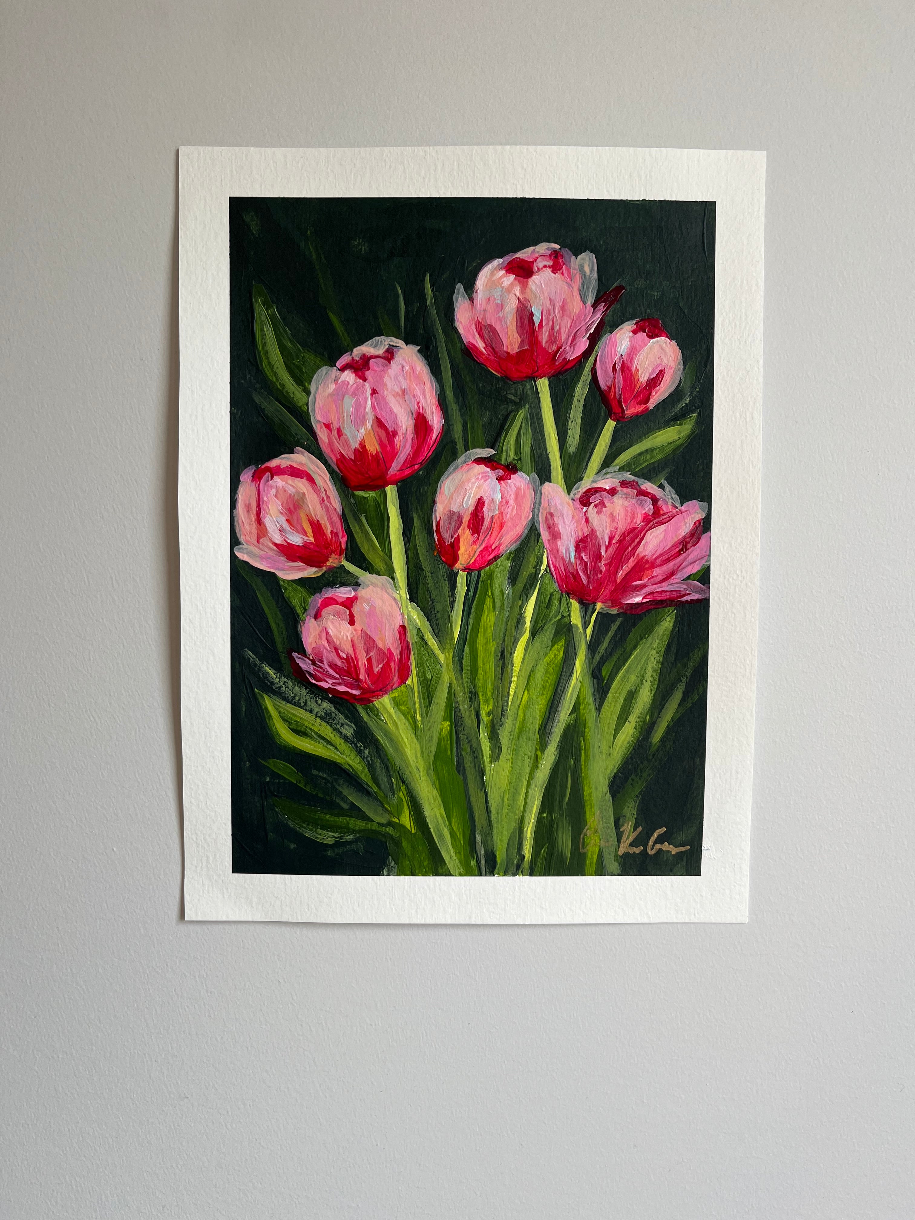 Tulips ~ Original Painting