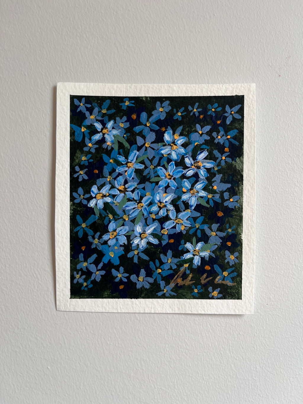 Forget me not ~ Original Painting