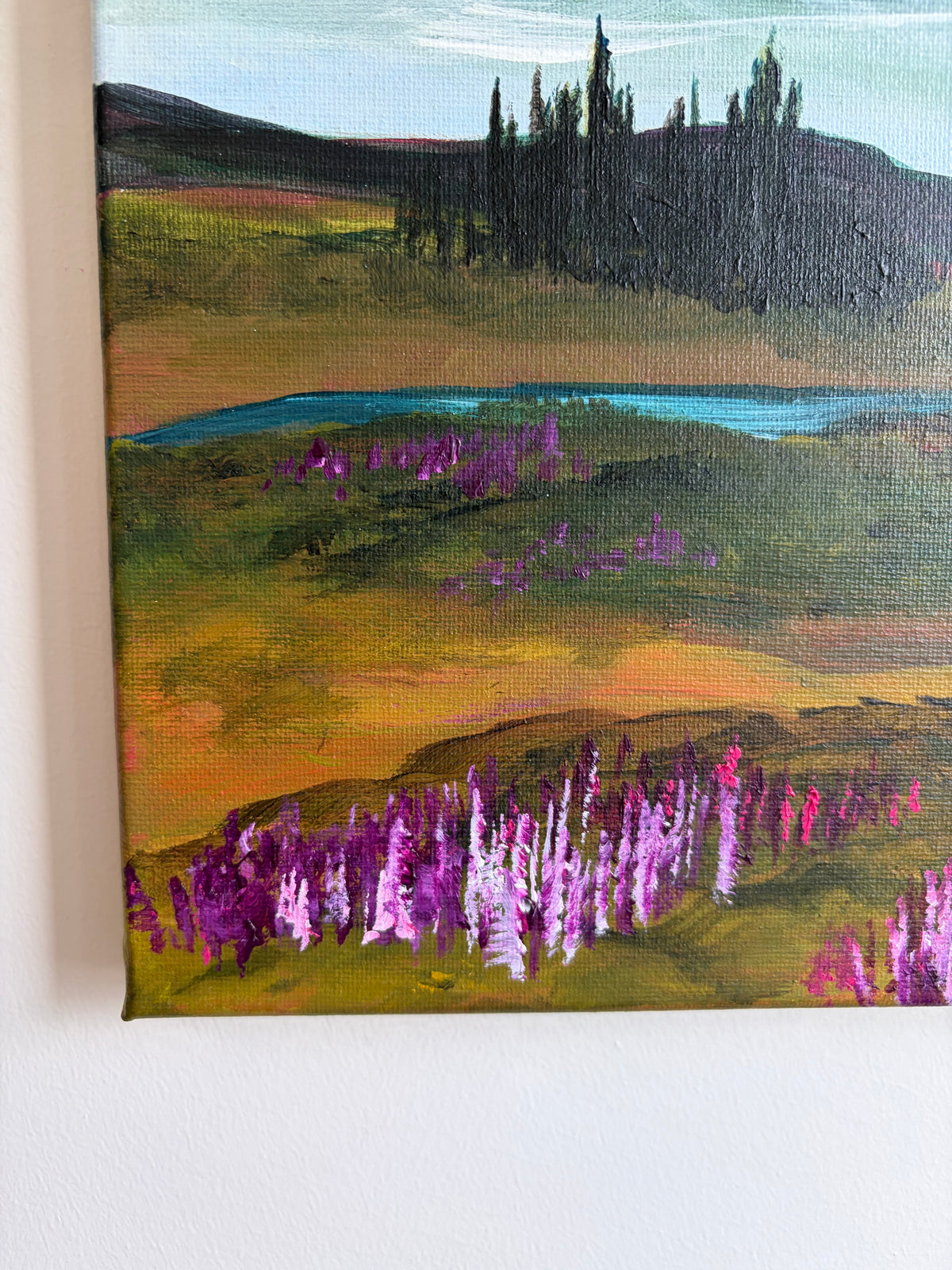 *Sold* Lupine Valley ~ Original Painting