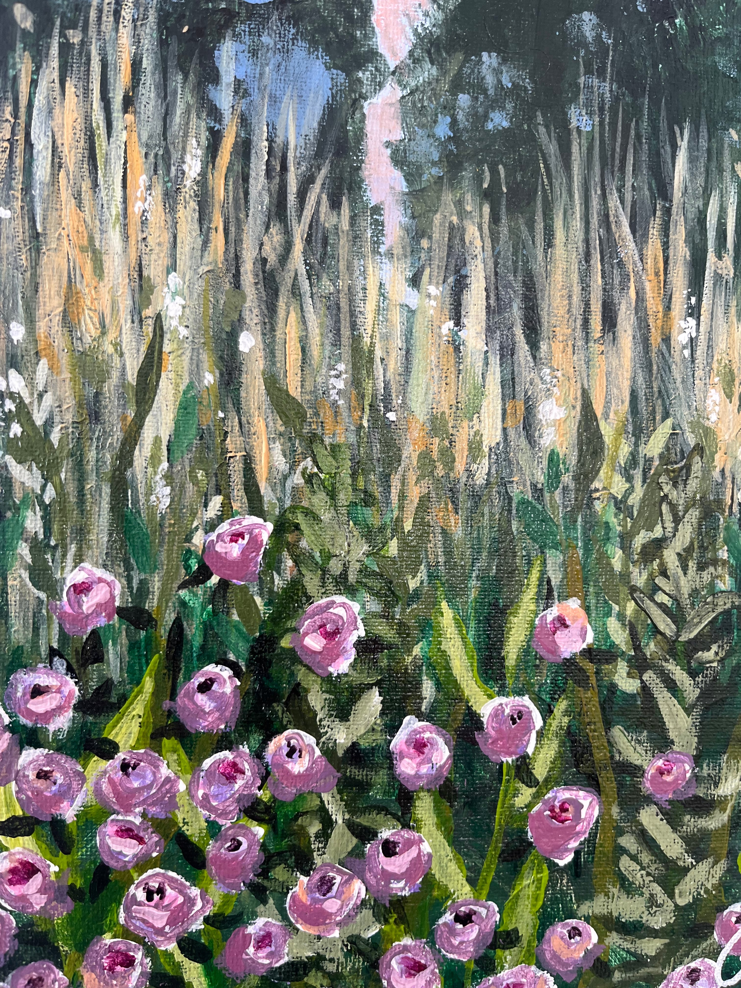 The Backyard ~Original Painting