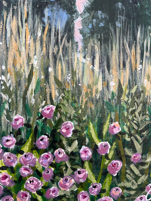 *Sold* The Backyard ~Original Painting
