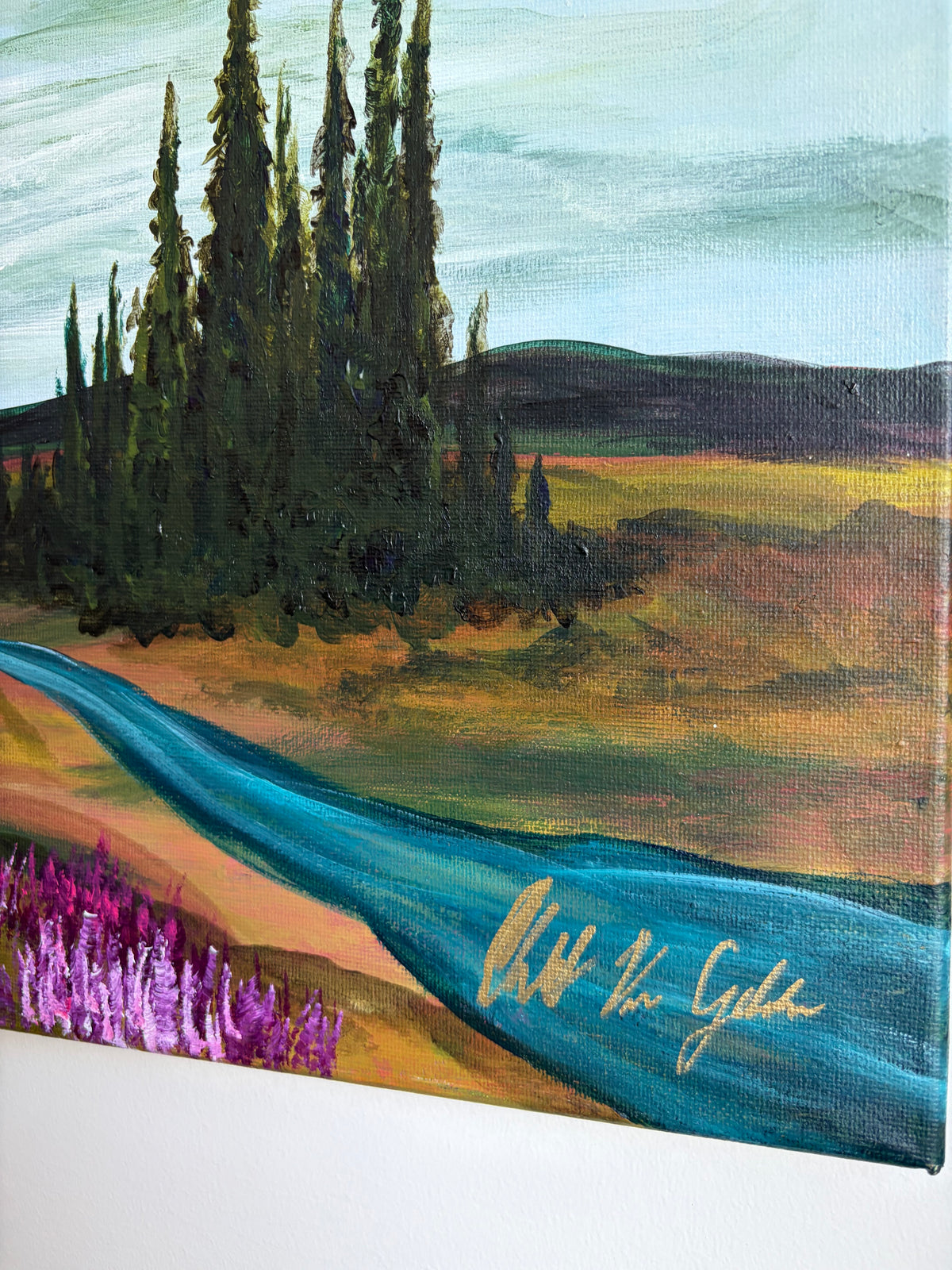 *Sold* Lupine Valley ~ Original Painting