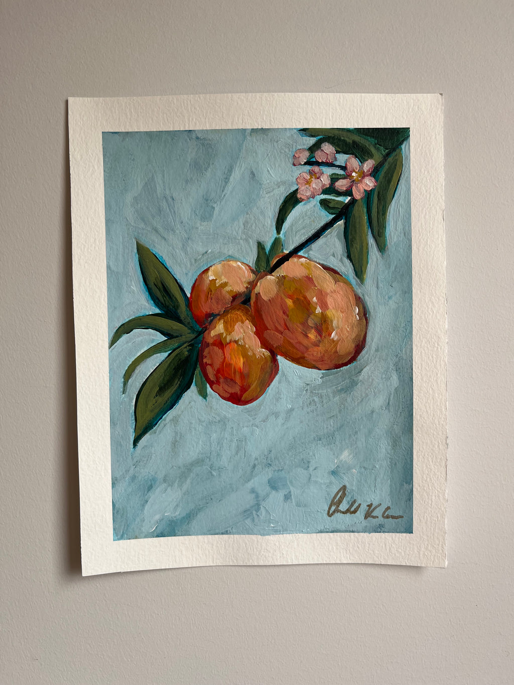 Peaches ~Original Painting