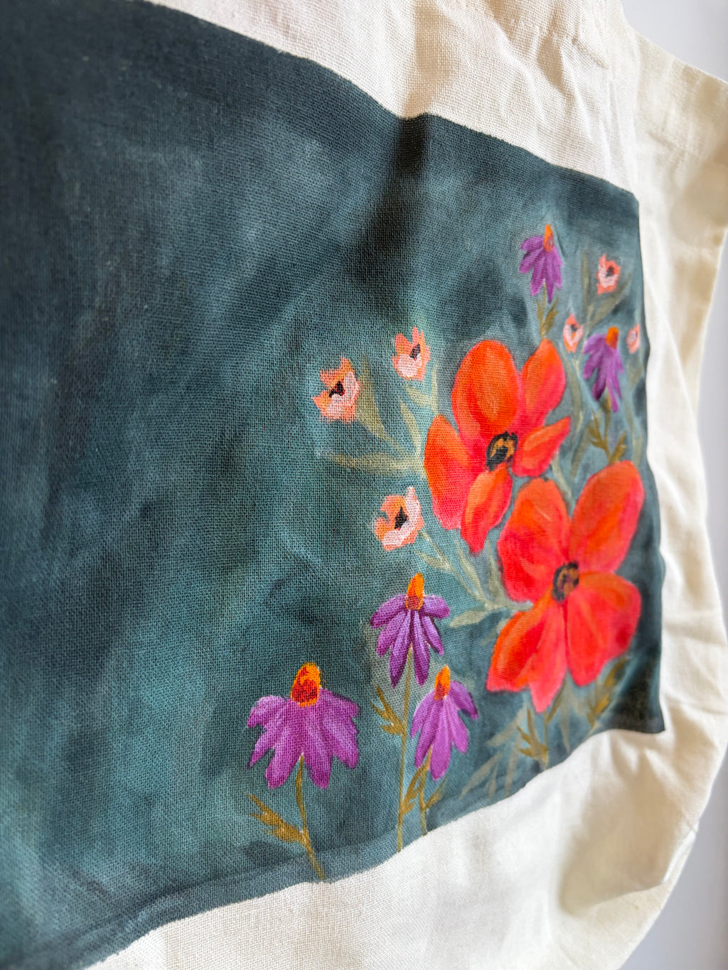 Hand-painted Book Bag