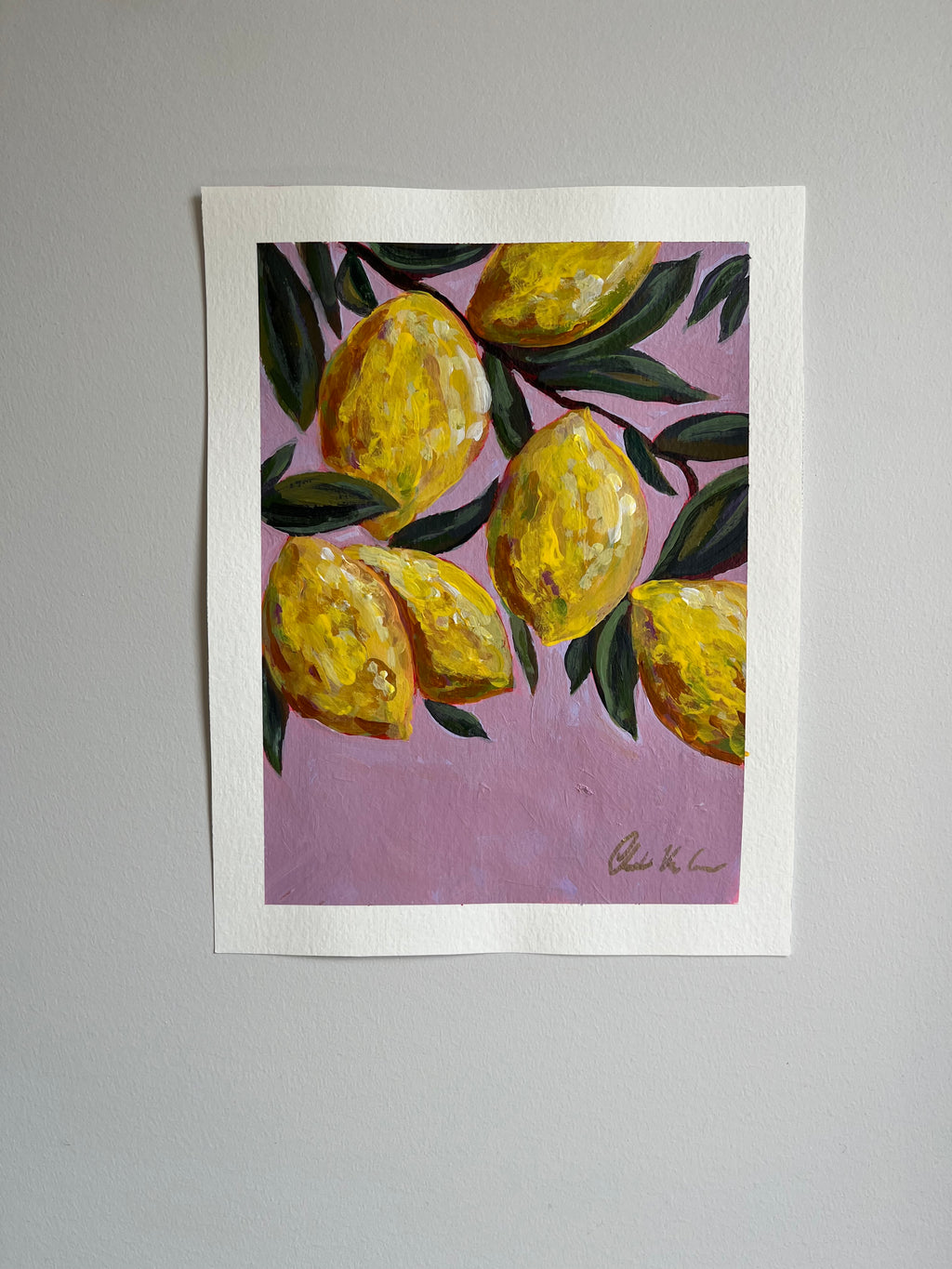 Lemons ~ Original Painting
