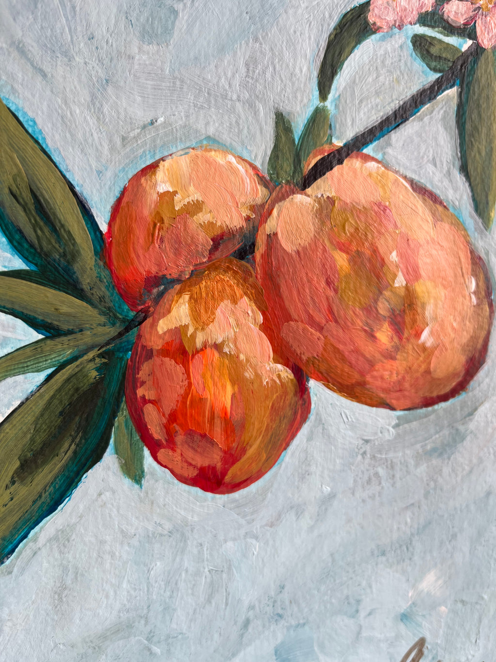 Peaches ~Original Painting