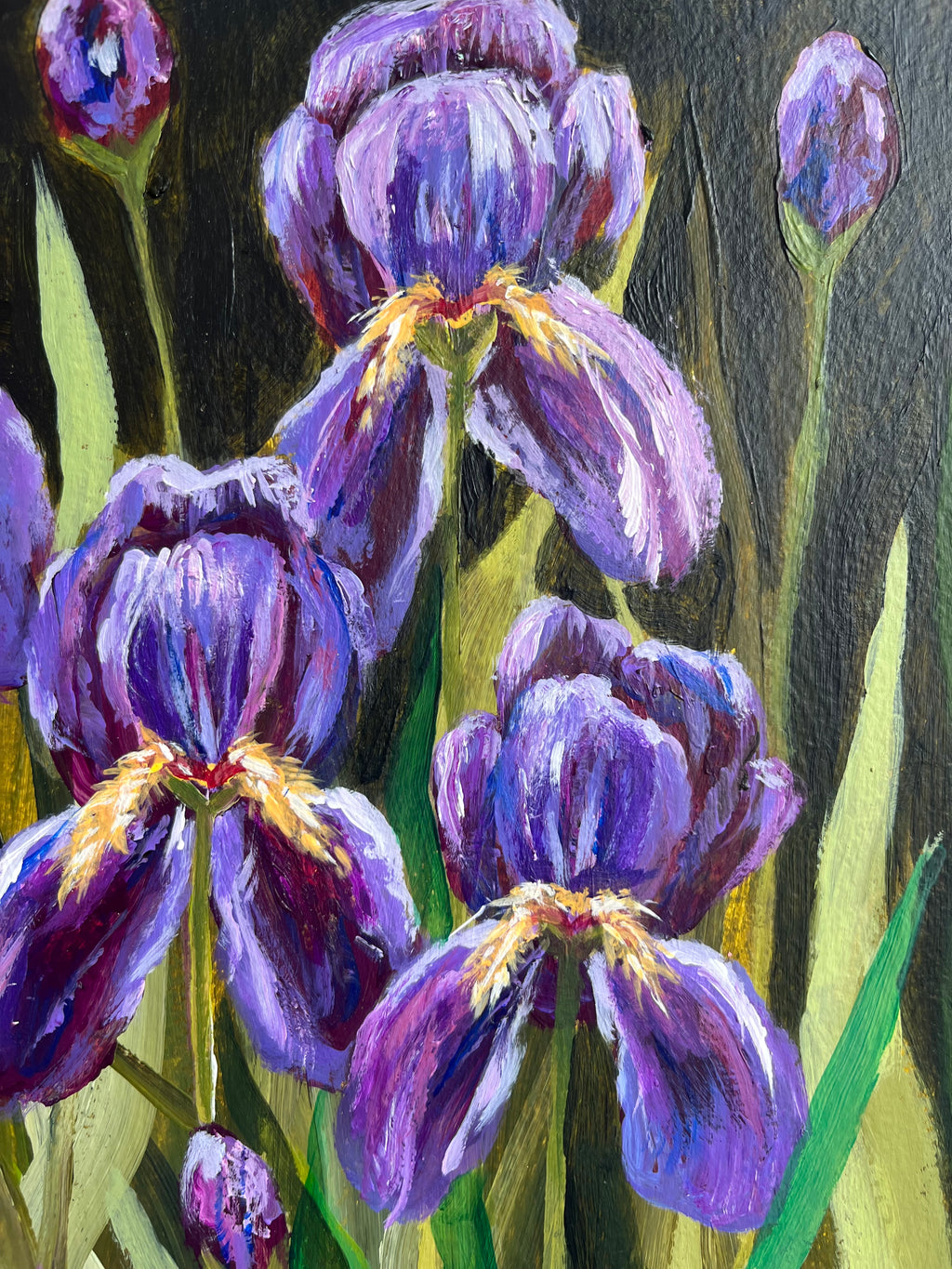 Iris ~ Original Painting