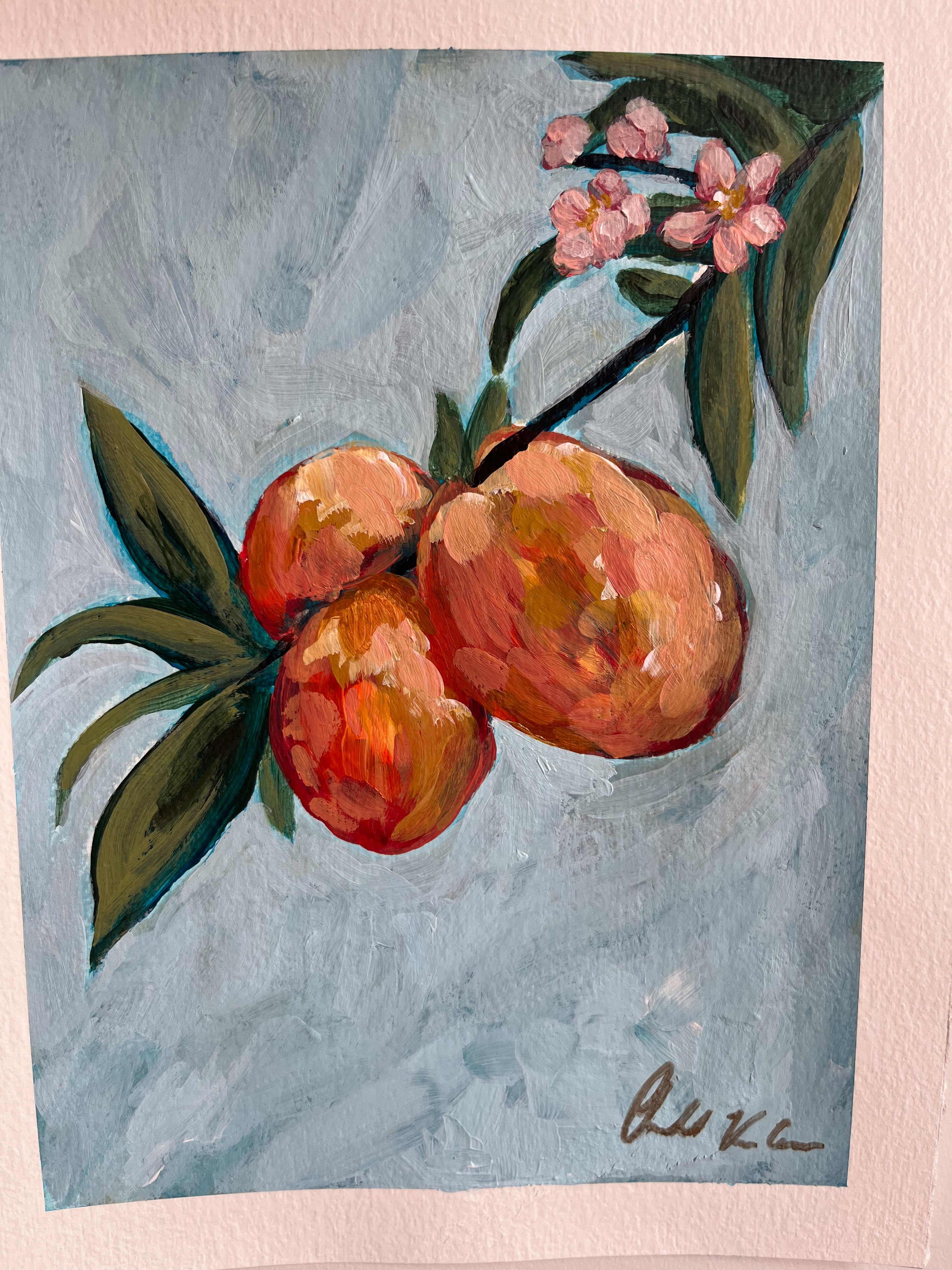 Peaches ~Original Painting