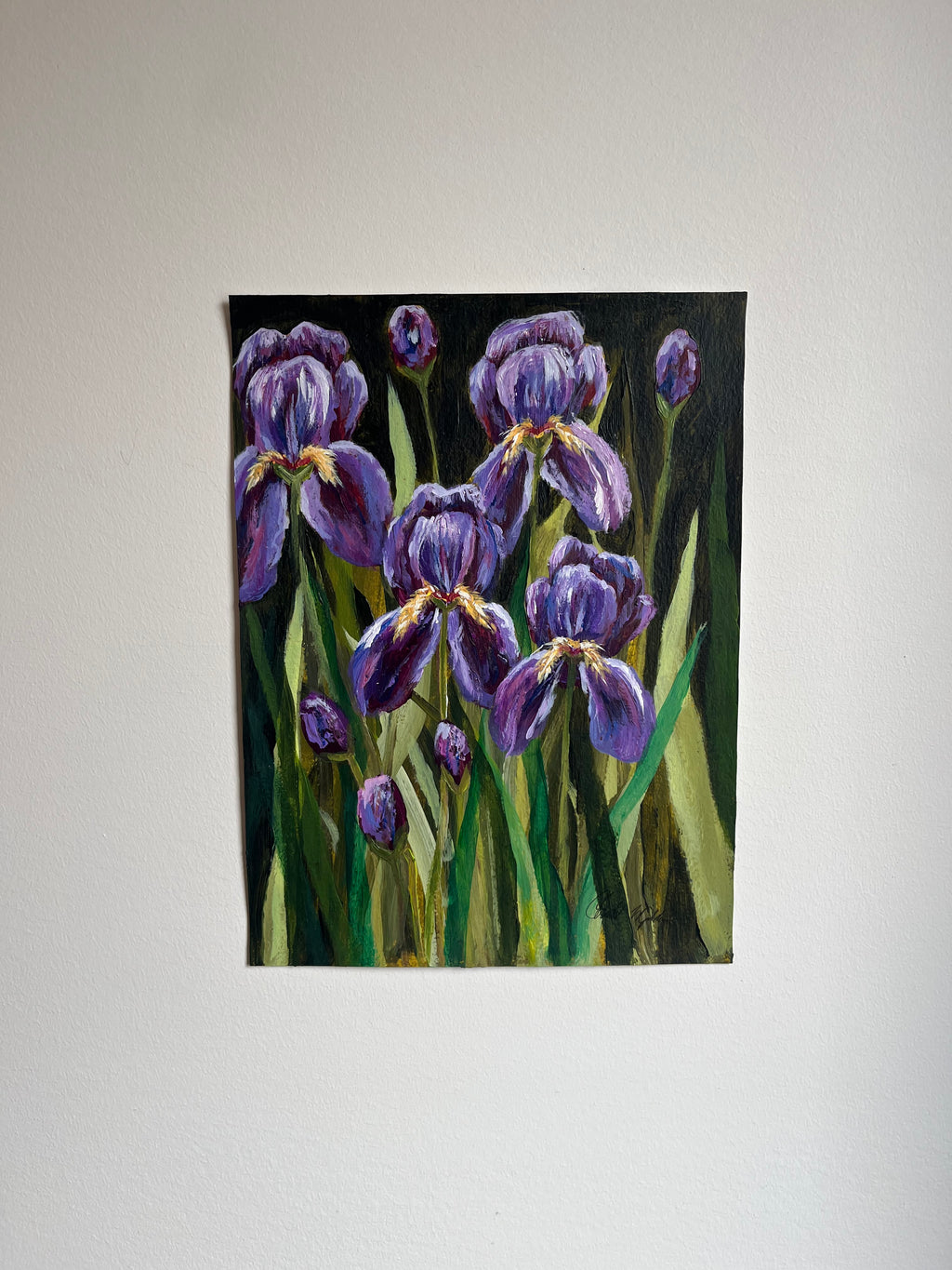 Iris ~ Original Painting