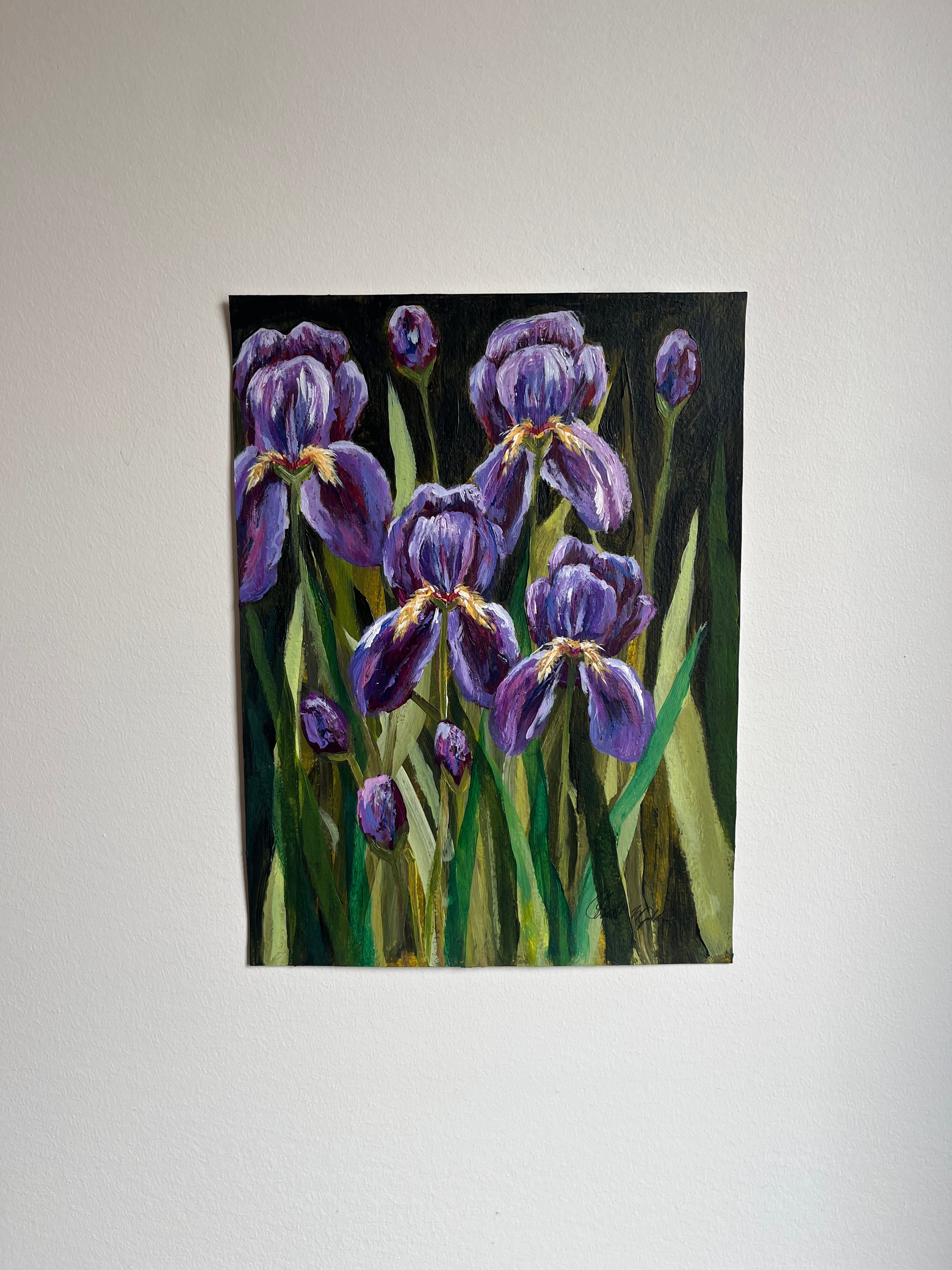 Iris ~ Original Painting