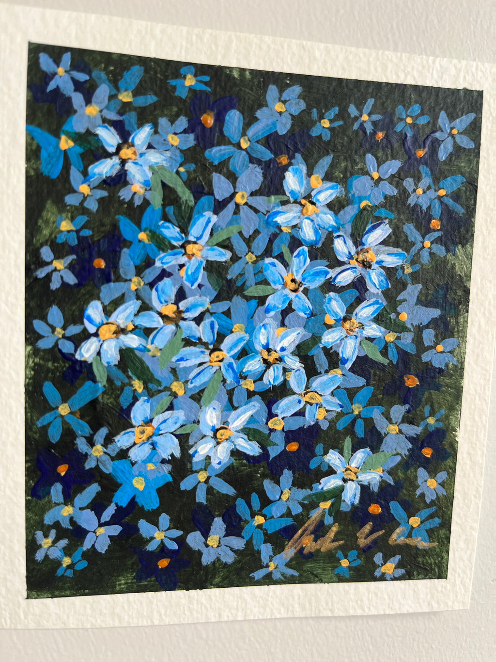 Forget me not ~ Original Painting