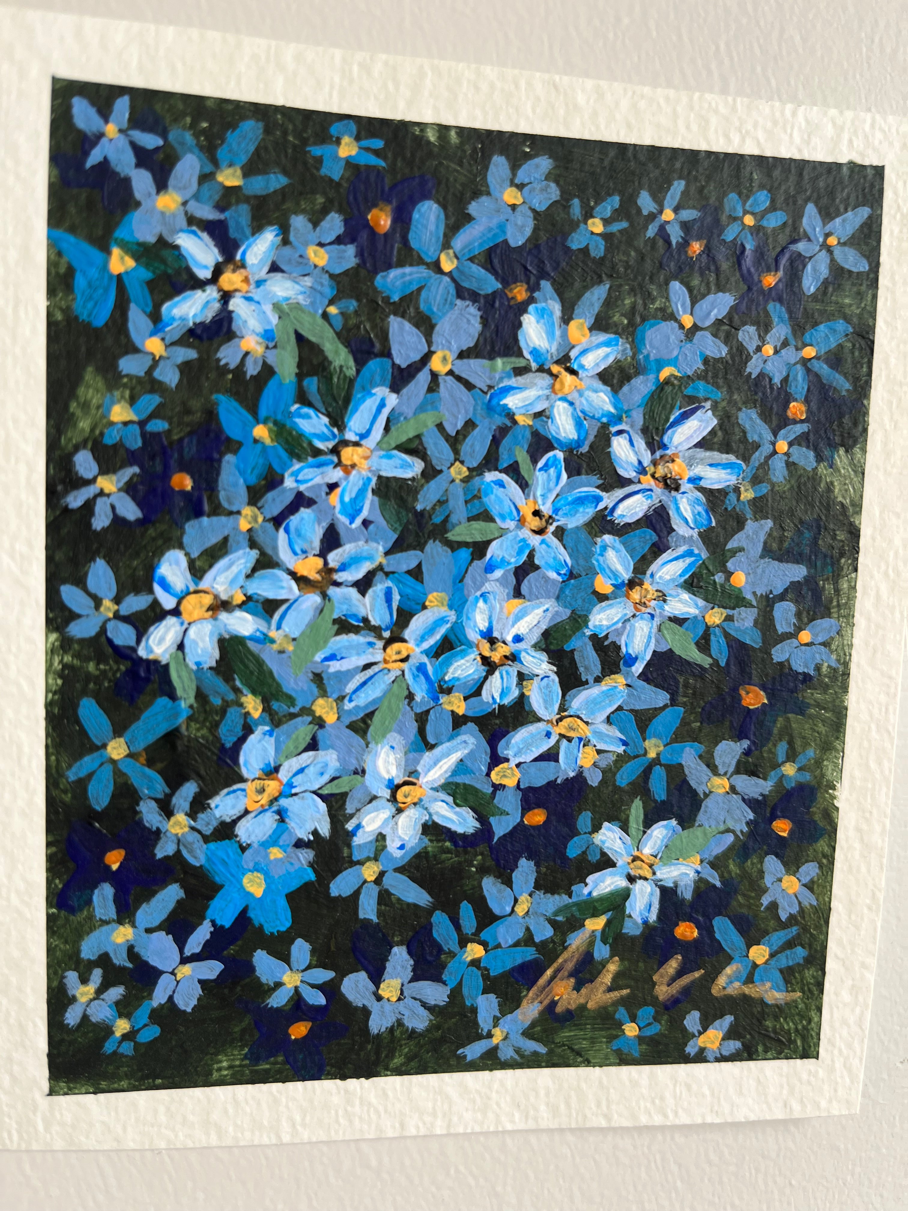 Forget me not ~ Original Painting