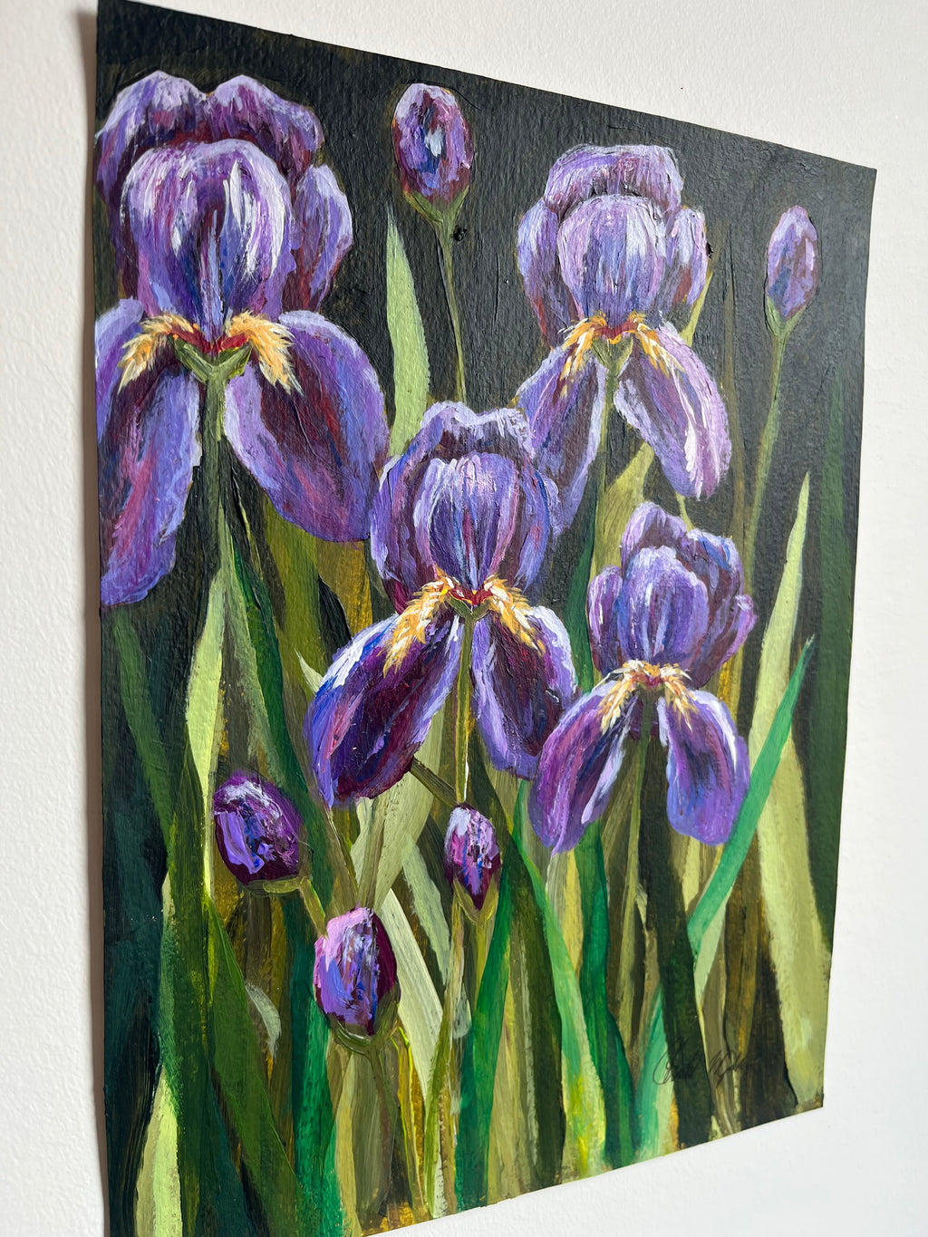 Iris ~ Original Painting