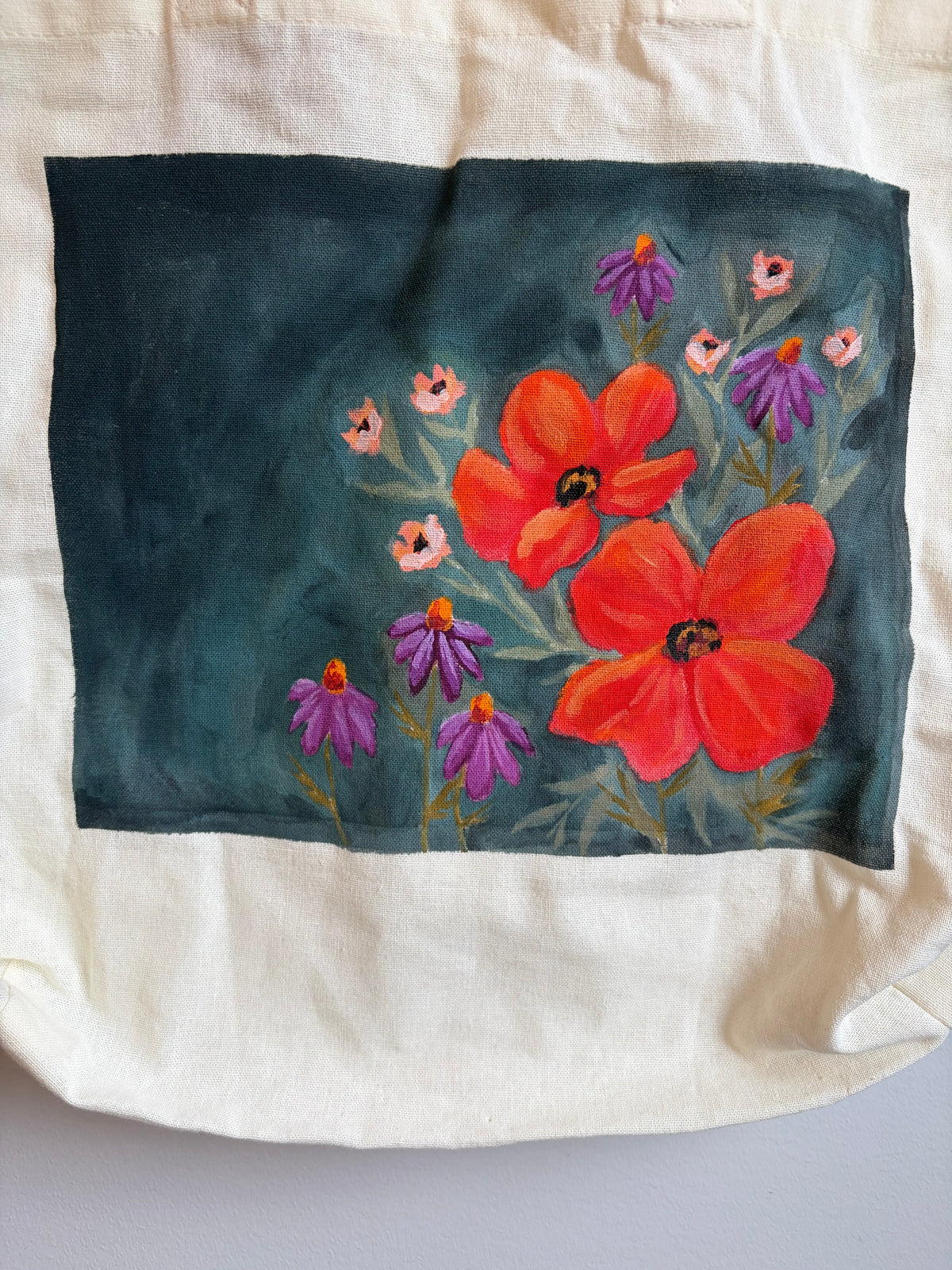 Hand-painted Book Bag
