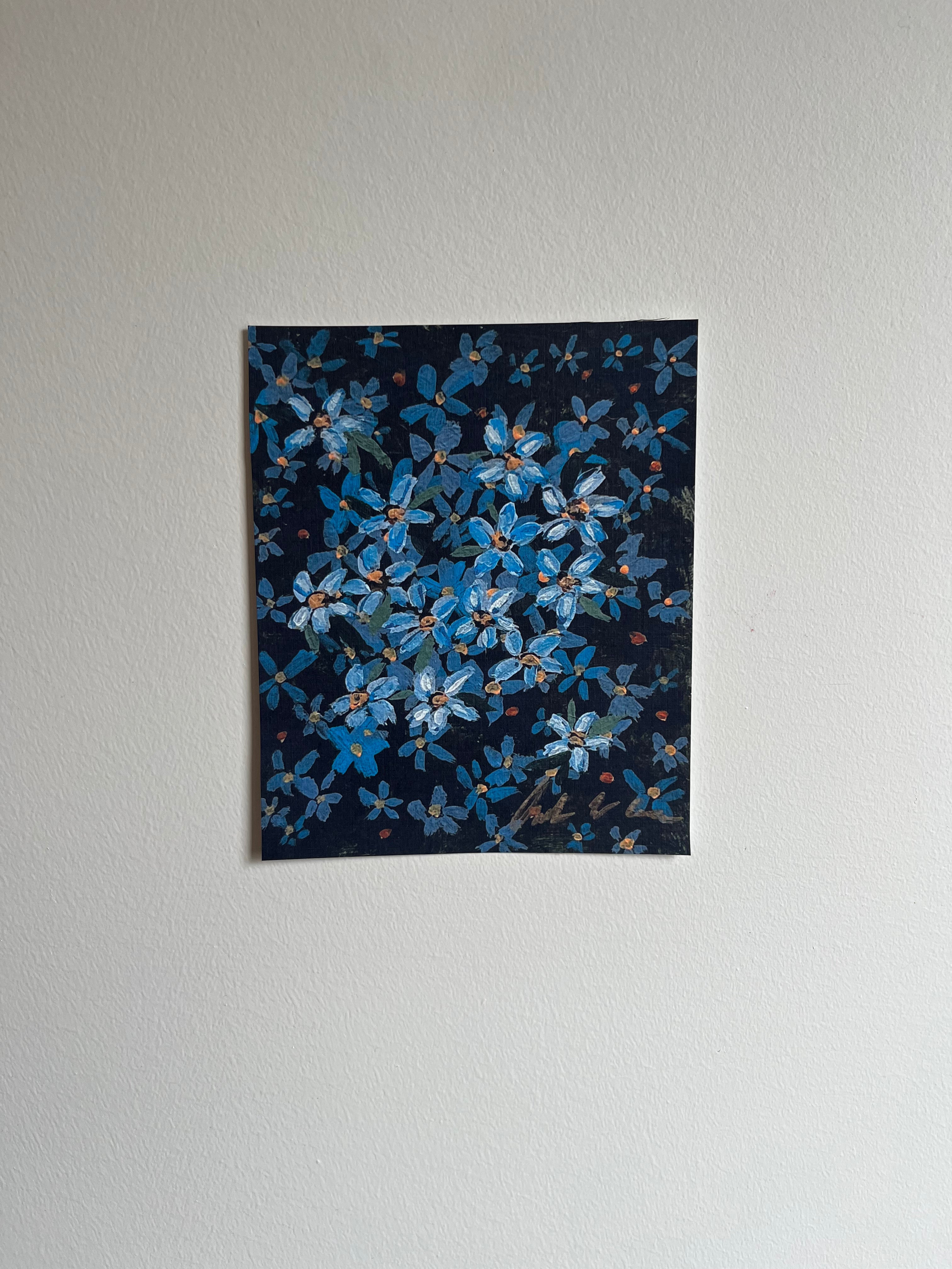 Forget me not ~ Print