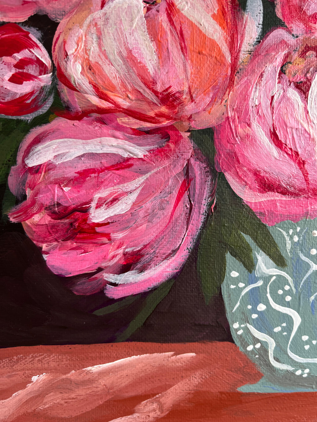 Pretty Peony ~ Original Painting
